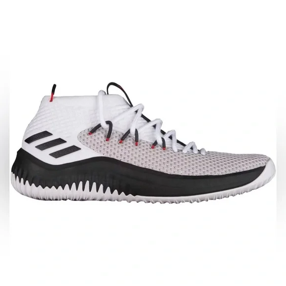 adidas Shoes Adidas Dame Rip City Whiteblackred Size Mens